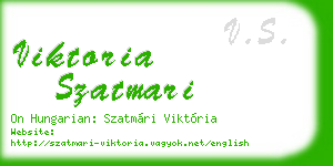 viktoria szatmari business card